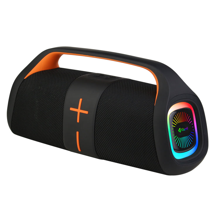 KISONLI K12 20W Portable Bluetooth Speaker with RGB LED Lights - V5.3 + EDR Connectivity