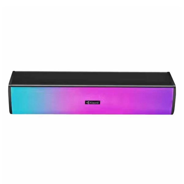KISONLI I-630 SPEAKER PC+BT MULTIMEDIA USB PLUG RGB COLORFUL LIGHT