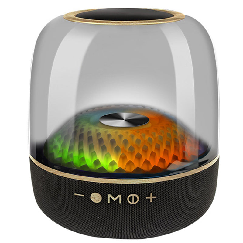 LP90 40W Wireless Bluetooth RGB LED Speaker - Black | High-Quality Sound & Vibrant Lighting