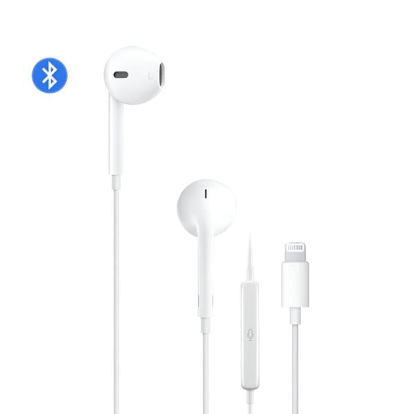 Bluetooth iPhone X Lightning Earbuds with High Sound Quality & Deep Bass
