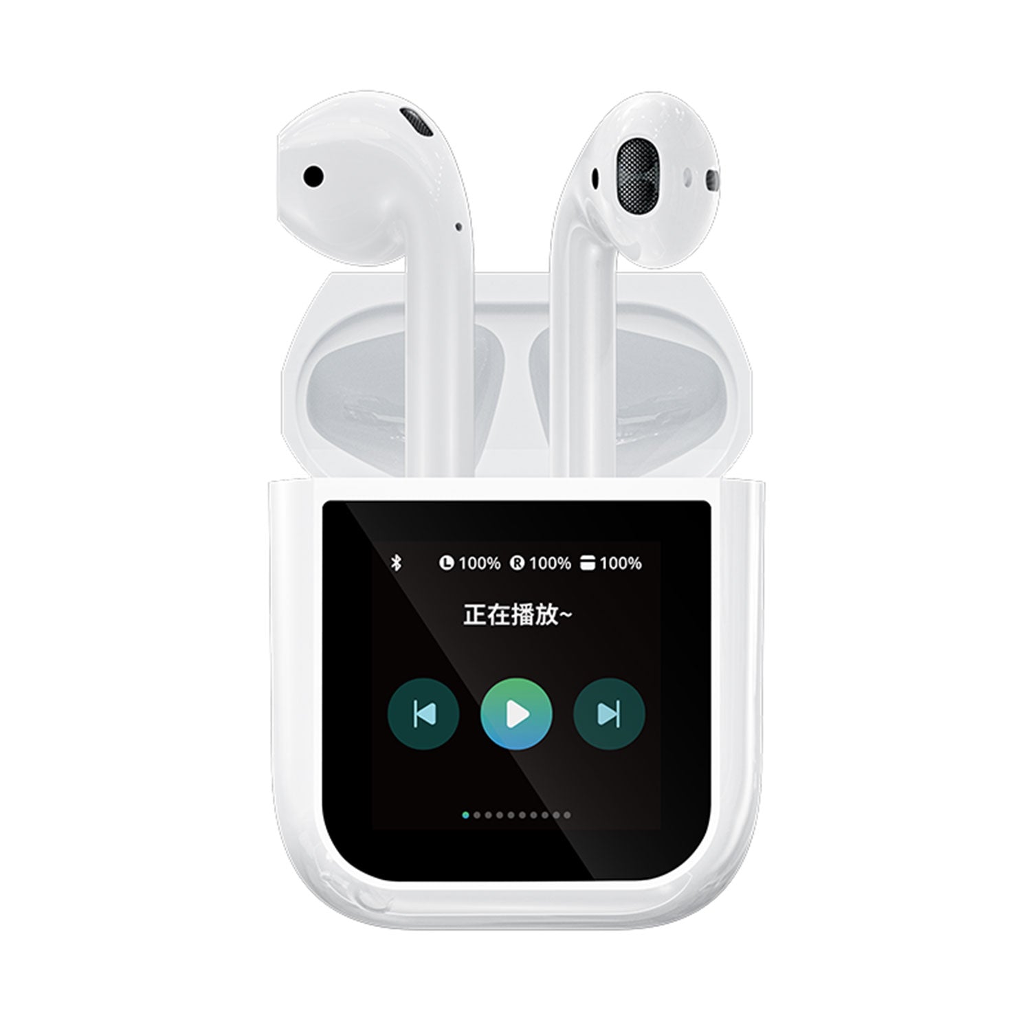 A9 Pro Wireless Earbuds with ANC/ENC Noise Reduction - Touch Control Bluetooth 5.4 AirPods
