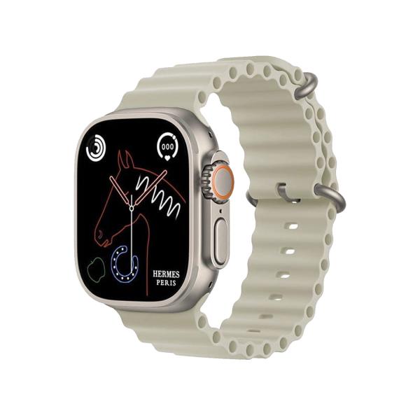 HK10 Ultra 3 Smartwatch - 2.02" AMOLED, G-Sensor, AI Features & Wearfit Pro App - Silver