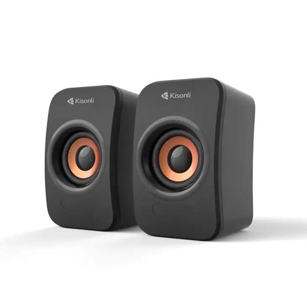 KISONLI KS-07 USB Multimedia Loudspeaker - Portable 2.0 Computer Speakers