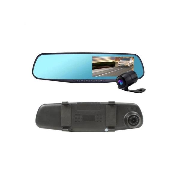 L830 Car Dvr Mirror Dual Camera Front/back 1080p