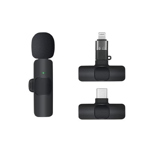 K9 Collar Wireless Microphone iPhone/Android & Type C Supported Wireless Microphone