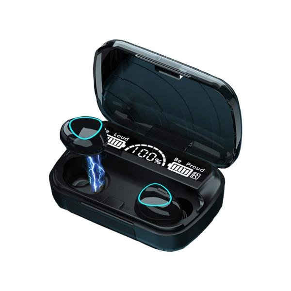 M10 WIRELESS EARBUDS BLUETOOTH EARPHONES NOISE CANCELLATION HIFI QUALITY