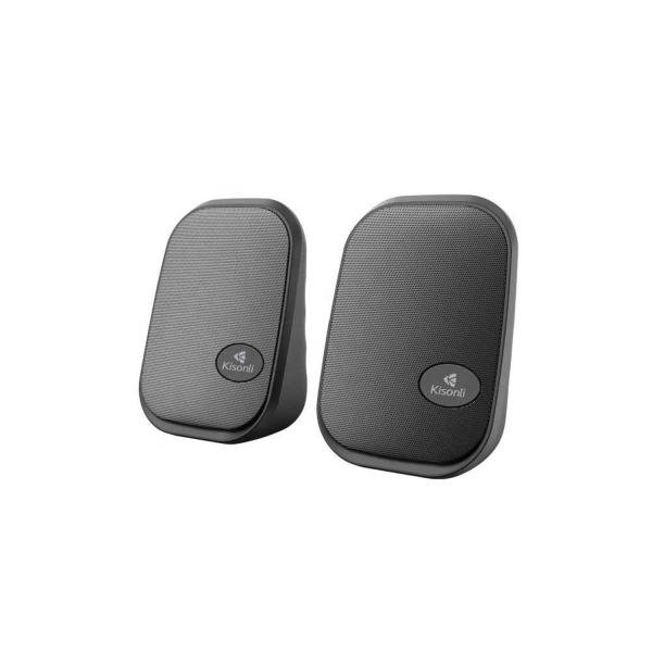 KISONLI KS-09 FASHIONABLE 2 INCH AUDIO SPEAKERS FOR PC OR LAPTOP
