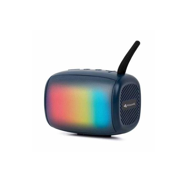 KISONLI S18 RGB COLORFUL HIGH QUALITY PORTABLE BLUETOOTH SPEAKER
