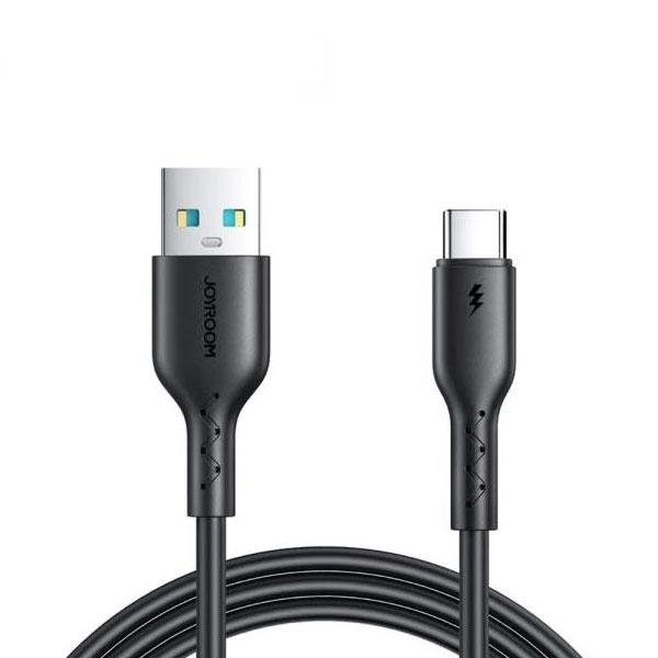 JOYROOM (SA26-AC3) 3A USB-A TO TYPE-C FAST CHARGING DATA CABLE 1M BLACK