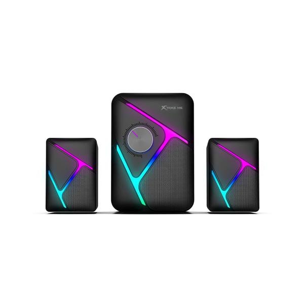 XTRIKE ME SK-610 Subwoofer RGB Stereo Wired Gaming Speakers