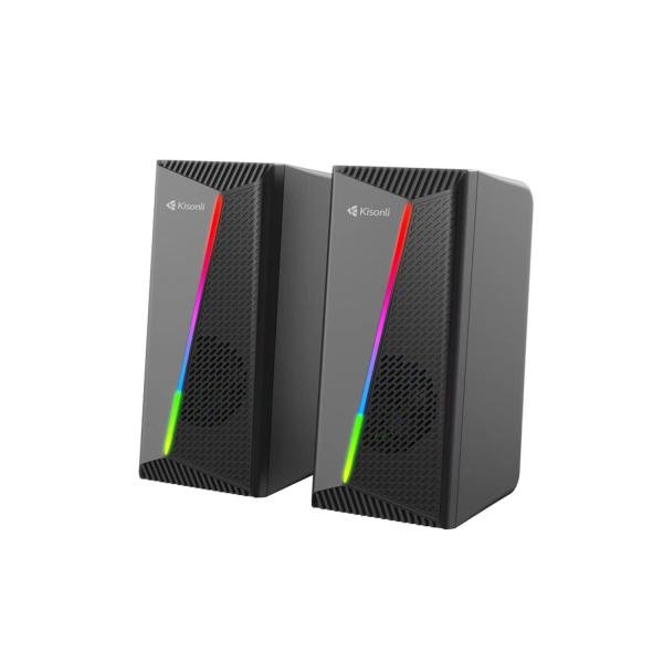 KISONLI X30 GAMING USB 2.0 SPEAKER WITH RGB LIGHT