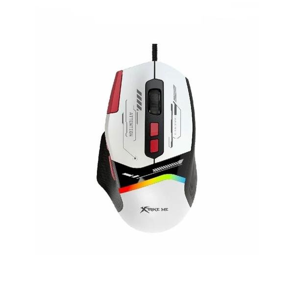 XTRIKE ME GM-323 RGB 12800 DPI WIRED GAMING MOUSE WITH 8 PROGRAMMABLE BUTTONS