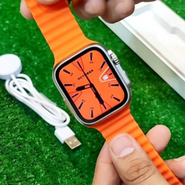 X8 ultra smart watch original with full display and working crown button - Image 7